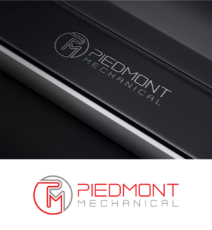 Piedmont Mechanical | Logo Design by H-H Arts