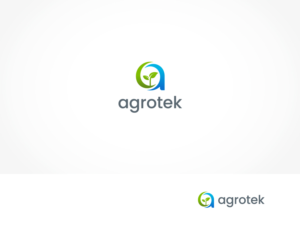 Agrotek/ Hydroponics Farm/ plant leaf /water/greenhouse | Logo Design by ArtTank