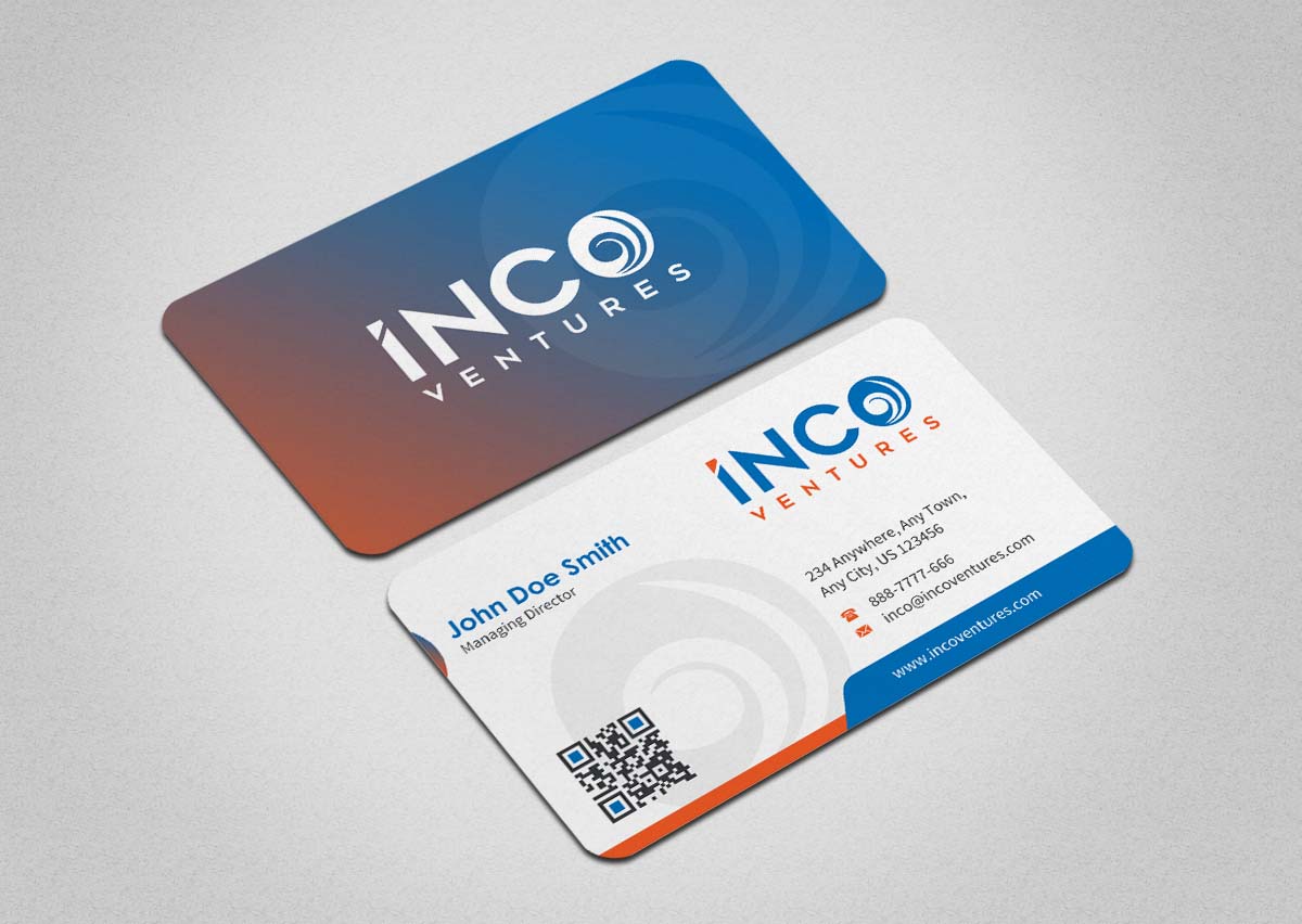 Design de Carte de Visite par INDIAN_Ashok pour INCO Ventures | Design #20274180