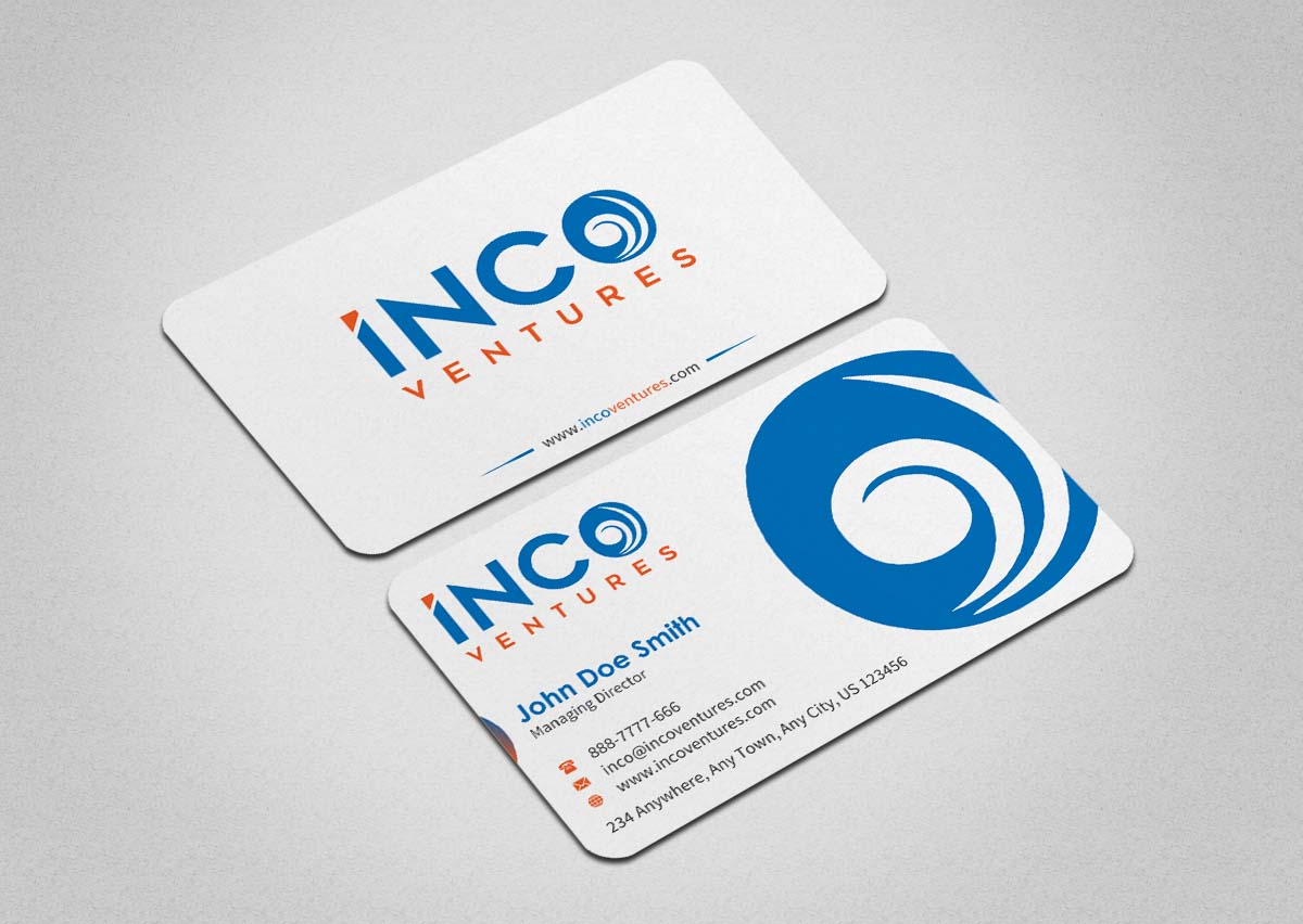 Visitenkarten-Design von INDIAN_Ashok für INCO Ventures | Design #20274197
