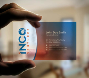 Visitenkarten-Design von INDIAN_Ashok für INCO Ventures | Design: #20274199