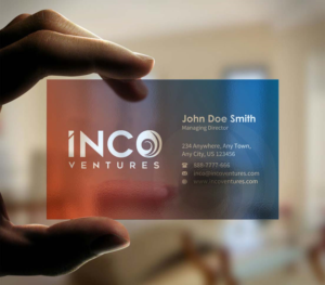 Visitenkarten-Design von INDIAN_Ashok für INCO Ventures | Design: #20274202