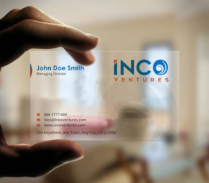 Visitenkarten-Design von INDIAN_Ashok für INCO Ventures | Design: #20274209