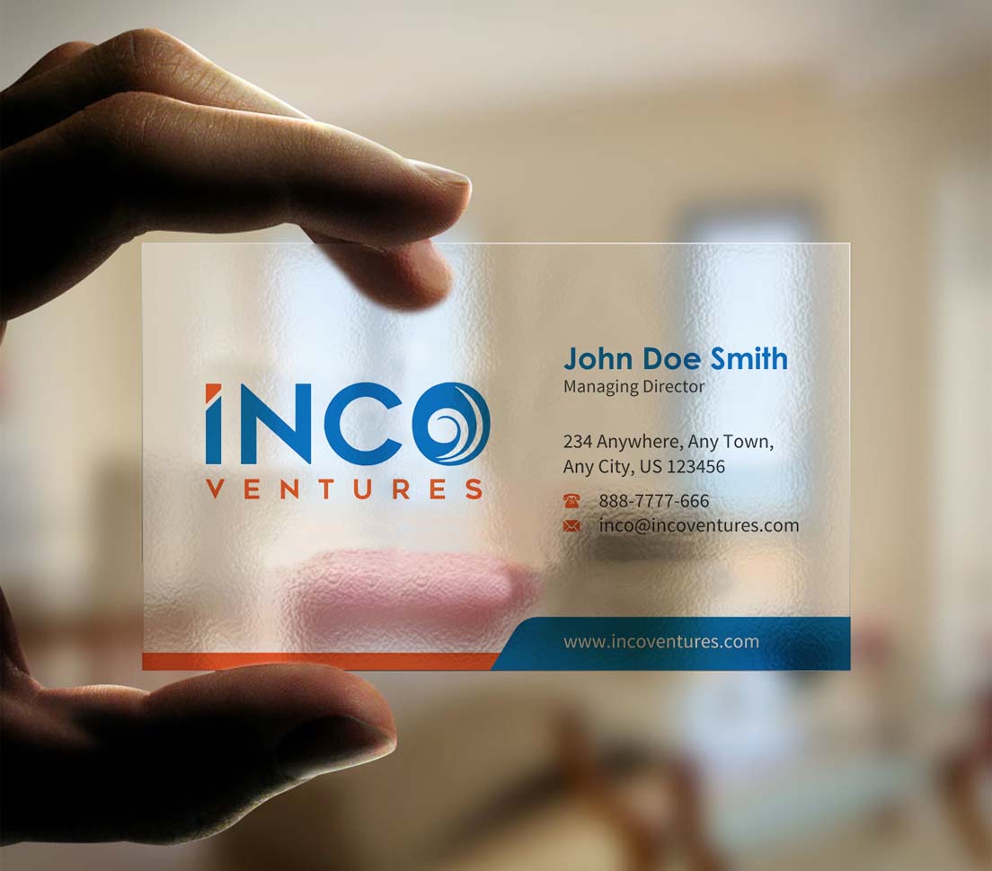 Visitenkarten-Design von INDIAN_Ashok für INCO Ventures | Design #20274210