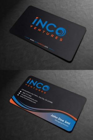 Business Card Design by INDIAN_Ashok for INCO Ventures | Design: #20274215