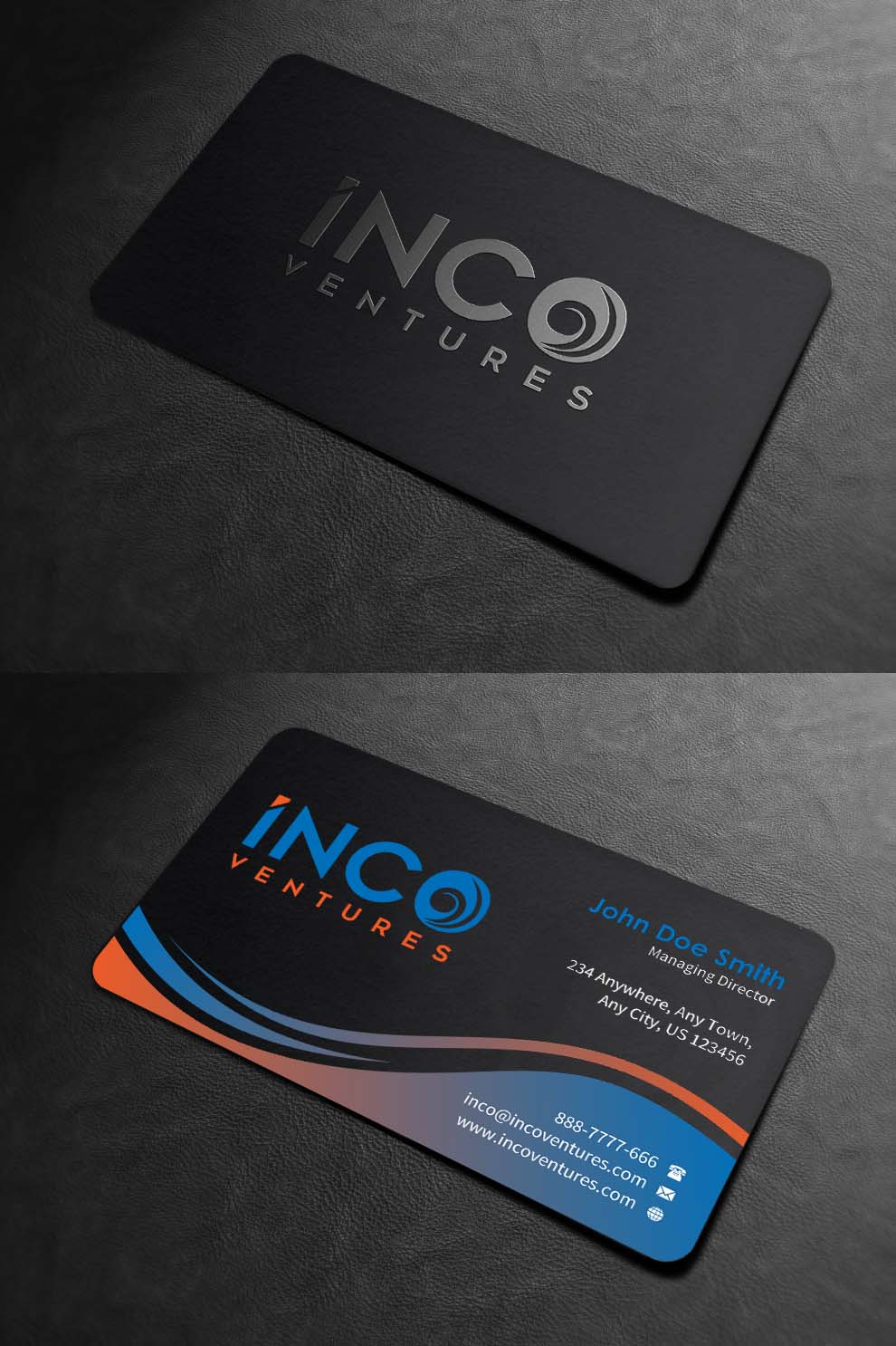 Business Card Design by INDIAN_Ashok for INCO Ventures | Design #20274226