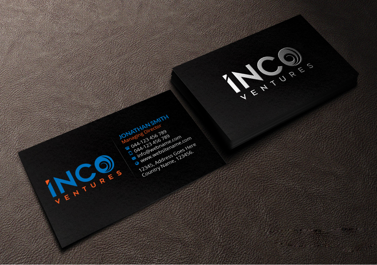 Diseño de Tarjeta de Presentación por Creations Box 2015 para INCO Ventures | Diseño #20284198