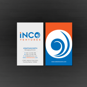 Business Card Design by Creations Box 2015 for INCO Ventures | Design: #20284199