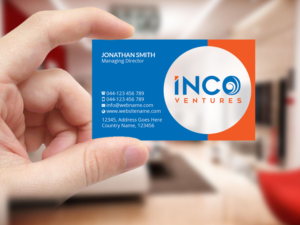 Business Card Design by Creations Box 2015 for INCO Ventures | Design: #20284204