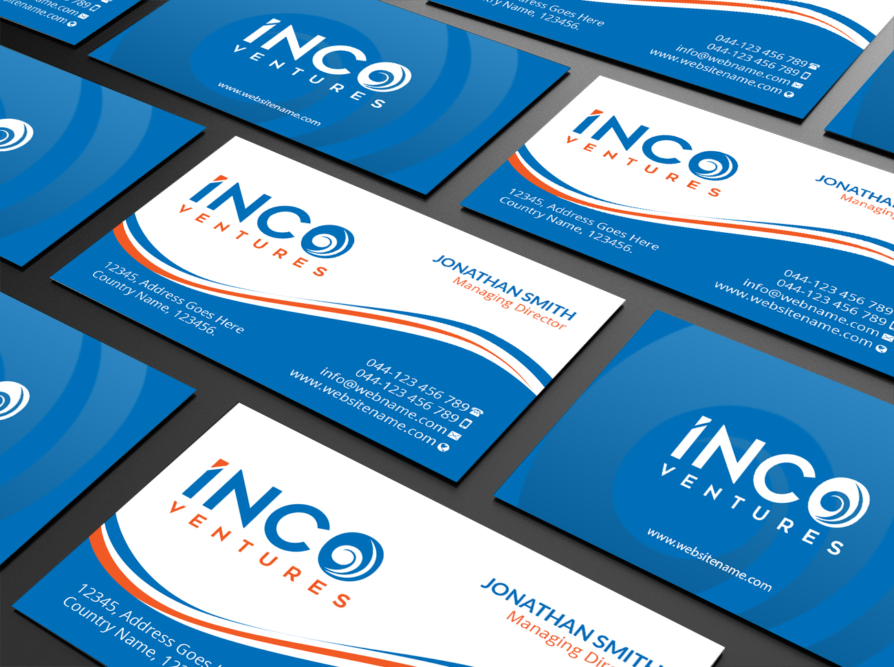 Business Card Design by Creations Box 2015 for INCO Ventures | Design #20284219