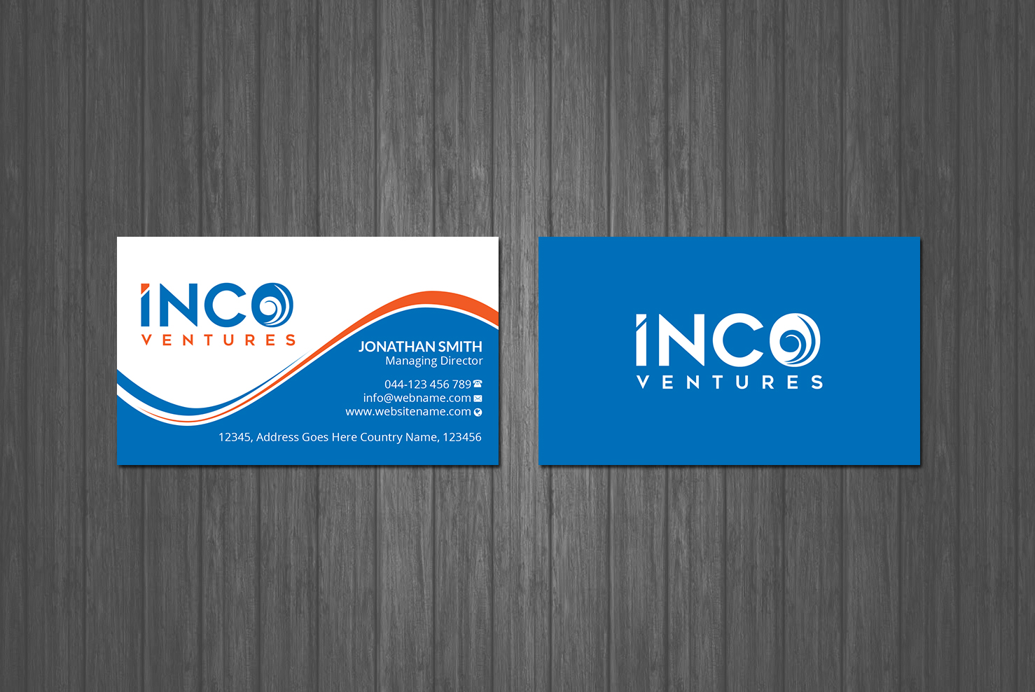 Business Card Design by Creations Box 2015 for INCO Ventures | Design #20284225