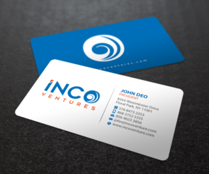 Business Card Design by Brand aid for INCO Ventures | Design #20278414