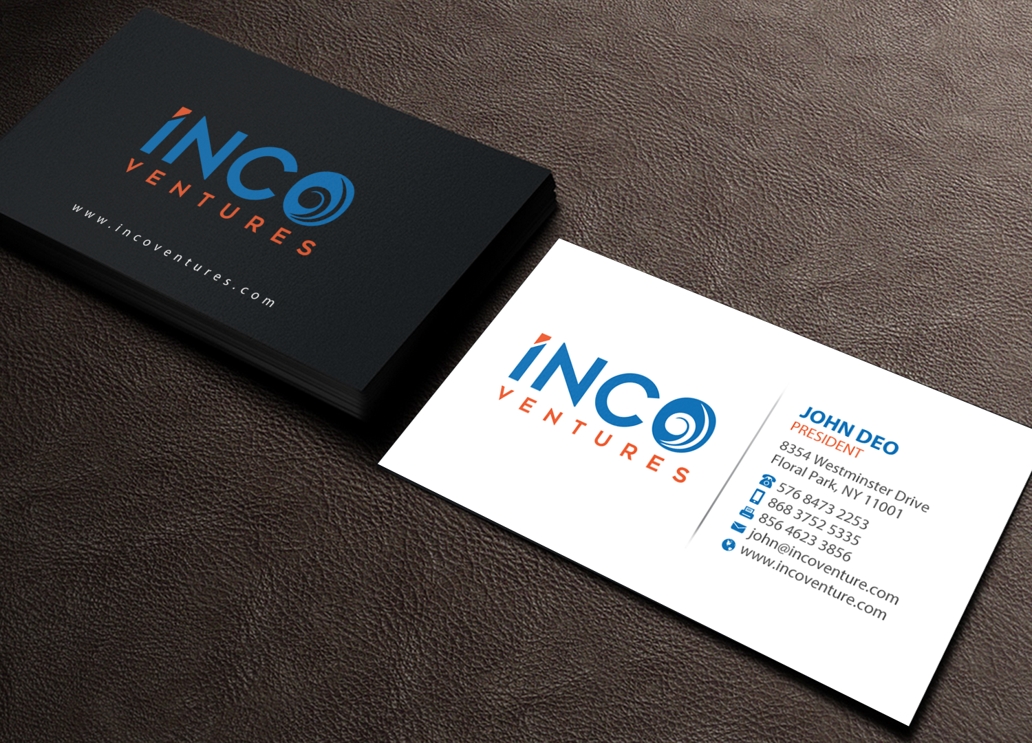Business Card Design by Brand aid for INCO Ventures | Design #20278424