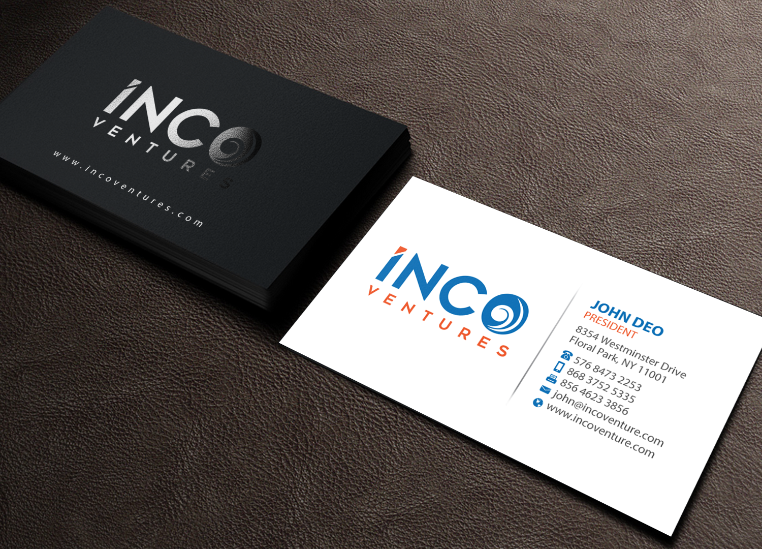 Business Card Design by Brand aid for INCO Ventures | Design #20278427