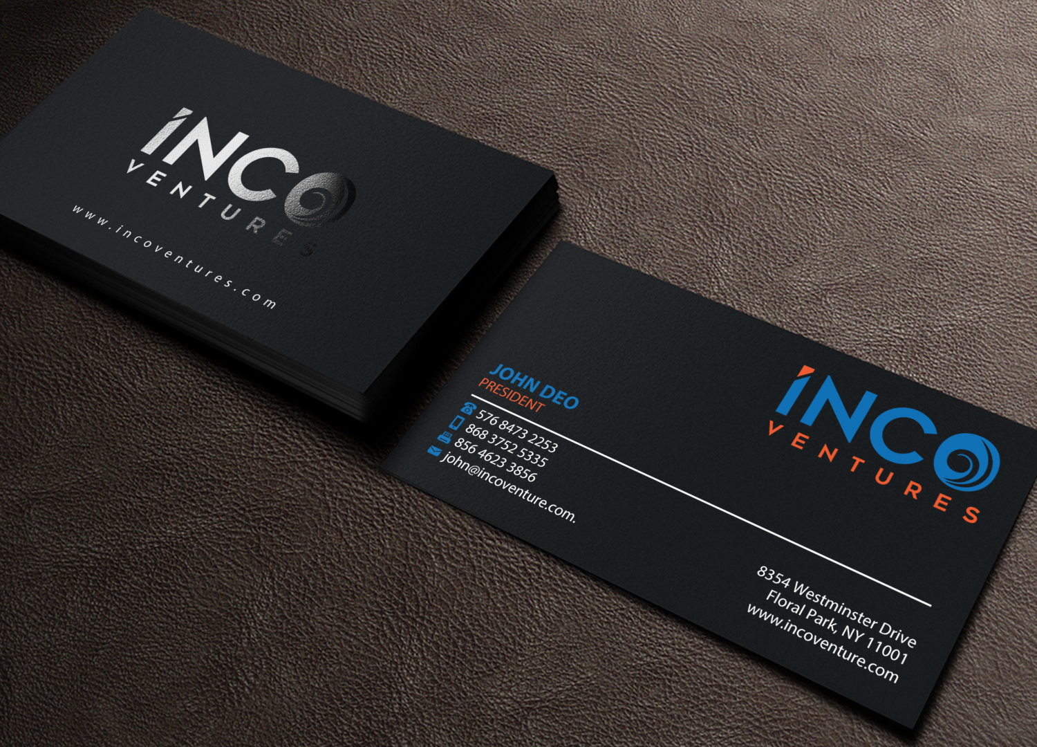 Business Card Design by Brand aid for INCO Ventures | Design #20278429
