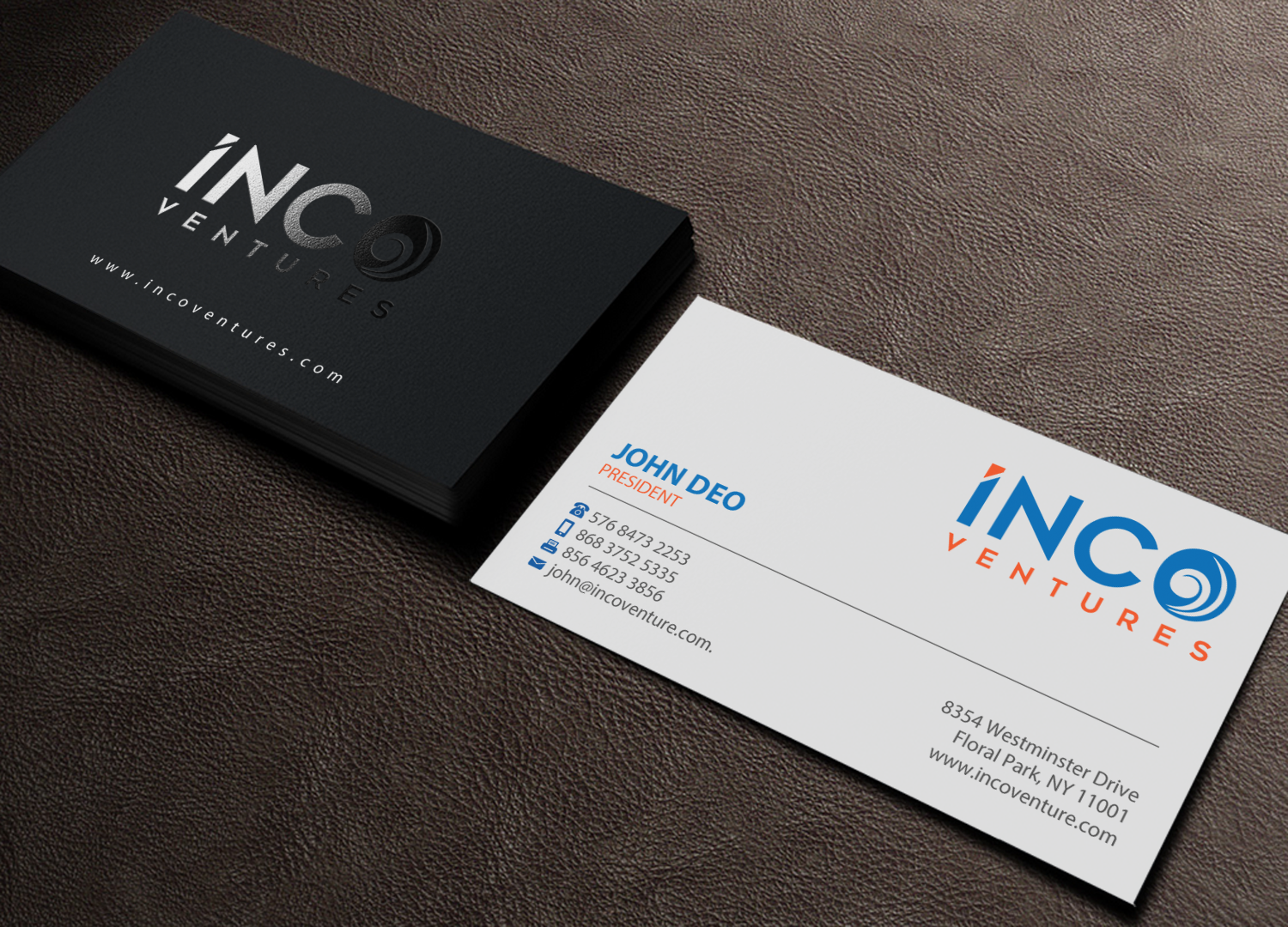 Business Card Design by Brand aid for INCO Ventures | Design #20281384