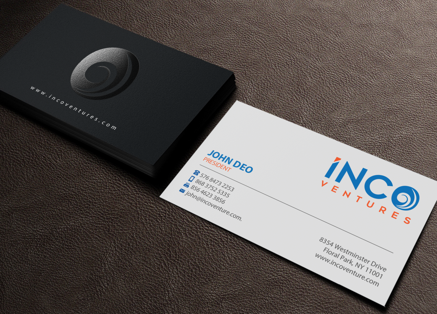 Business Card Design by Brand aid for INCO Ventures | Design #20281385