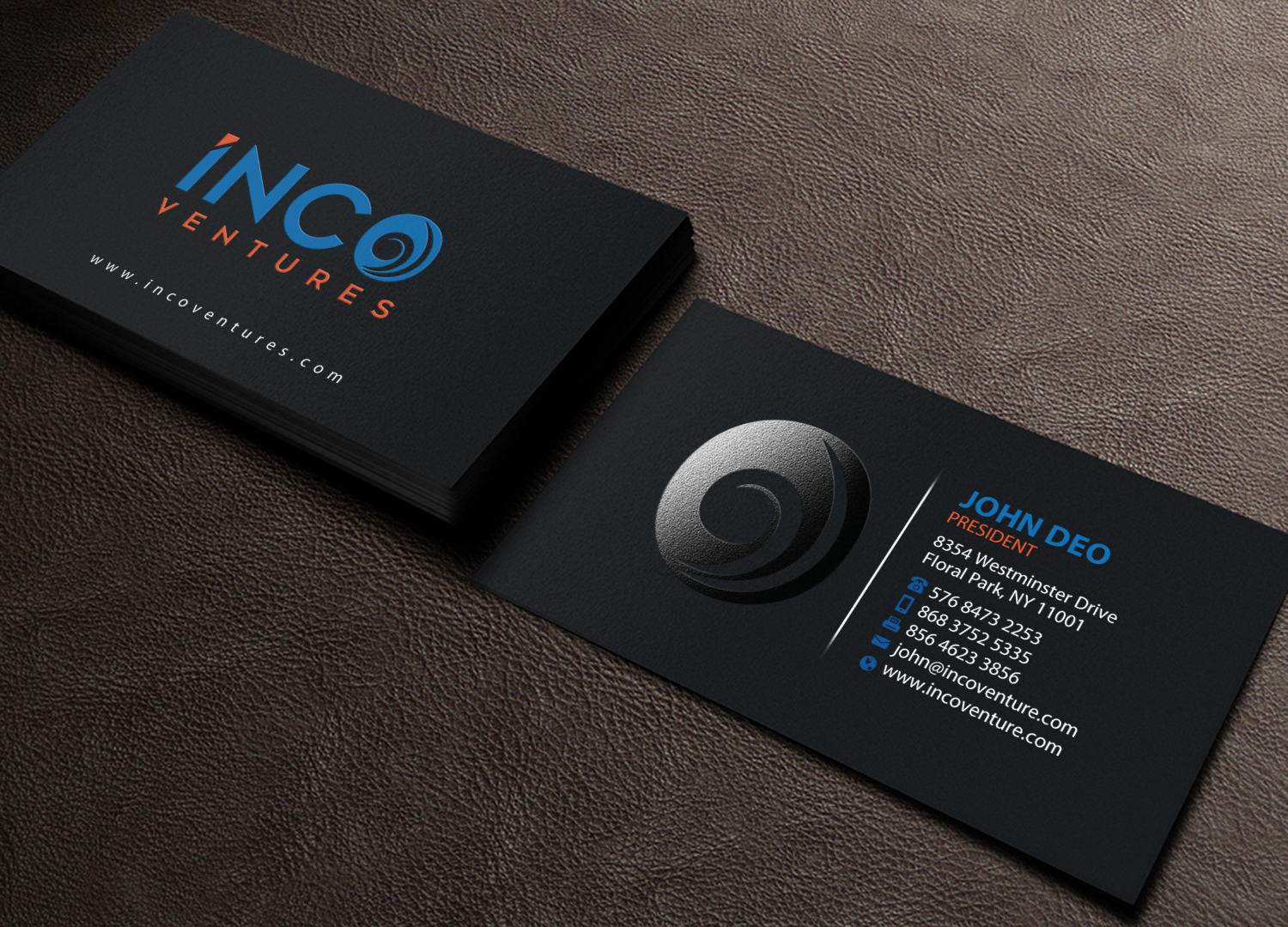 Business Card Design by Brand aid for INCO Ventures | Design #20281392