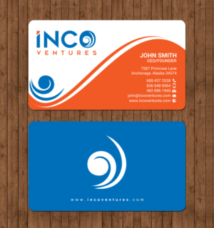Visitenkarten-Design von chandrayaan.creative für INCO Ventures | Design: #20277783