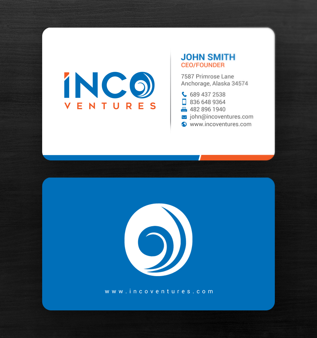 Business Card Design by chandrayaan.creative for INCO Ventures | Design #20277797