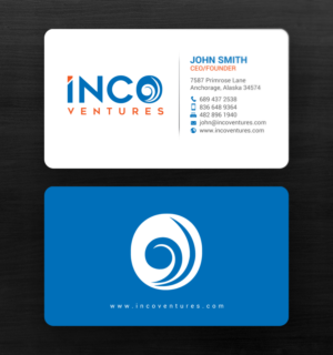 Visitenkarten-Design von chandrayaan.creative für INCO Ventures | Design: #20277798
