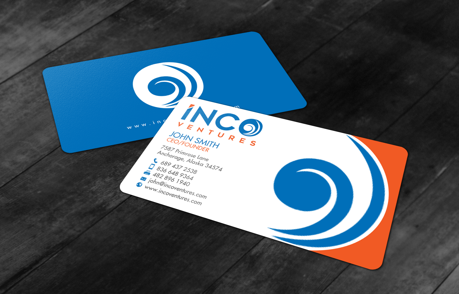 Visitenkarten-Design von chandrayaan.creative für INCO Ventures | Design #20278372