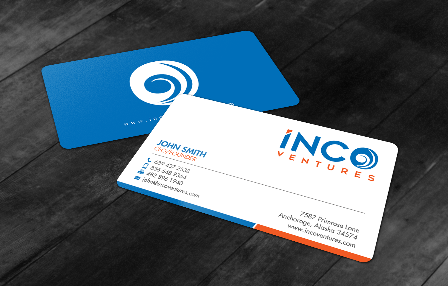 Business Card Design by chandrayaan.creative for INCO Ventures | Design #20278376