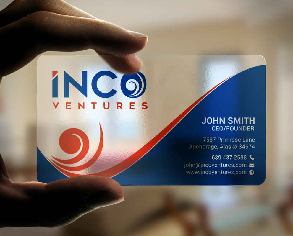 Business Card Design by chandrayaan.creative for INCO Ventures | Design #20278380