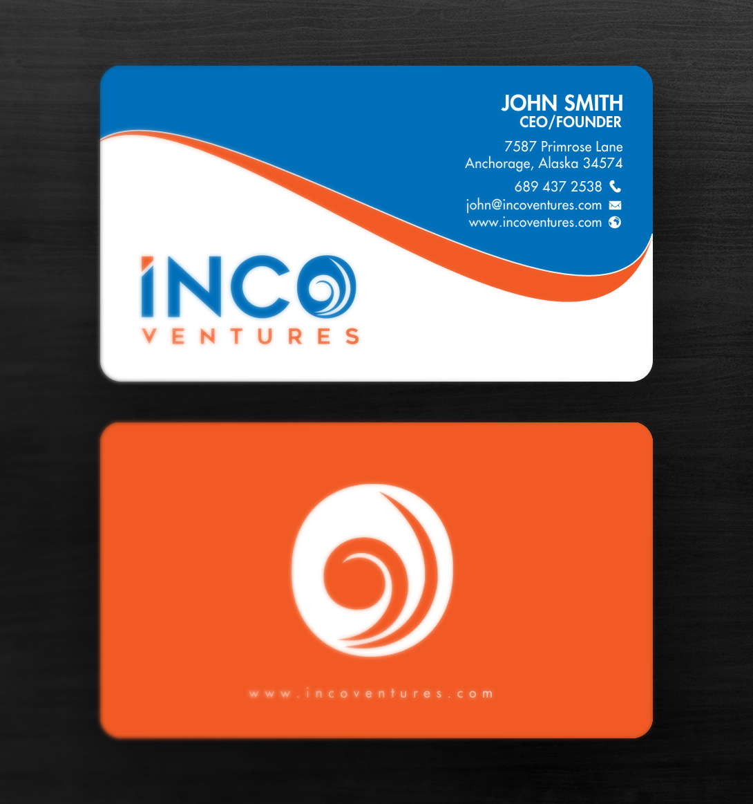 Business Card Design by chandrayaan.creative for INCO Ventures | Design #20278381