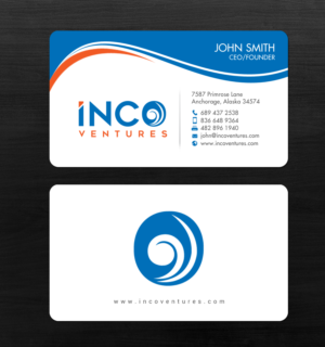 Visitenkarten-Design von chandrayaan.creative für INCO Ventures | Design: #20280972
