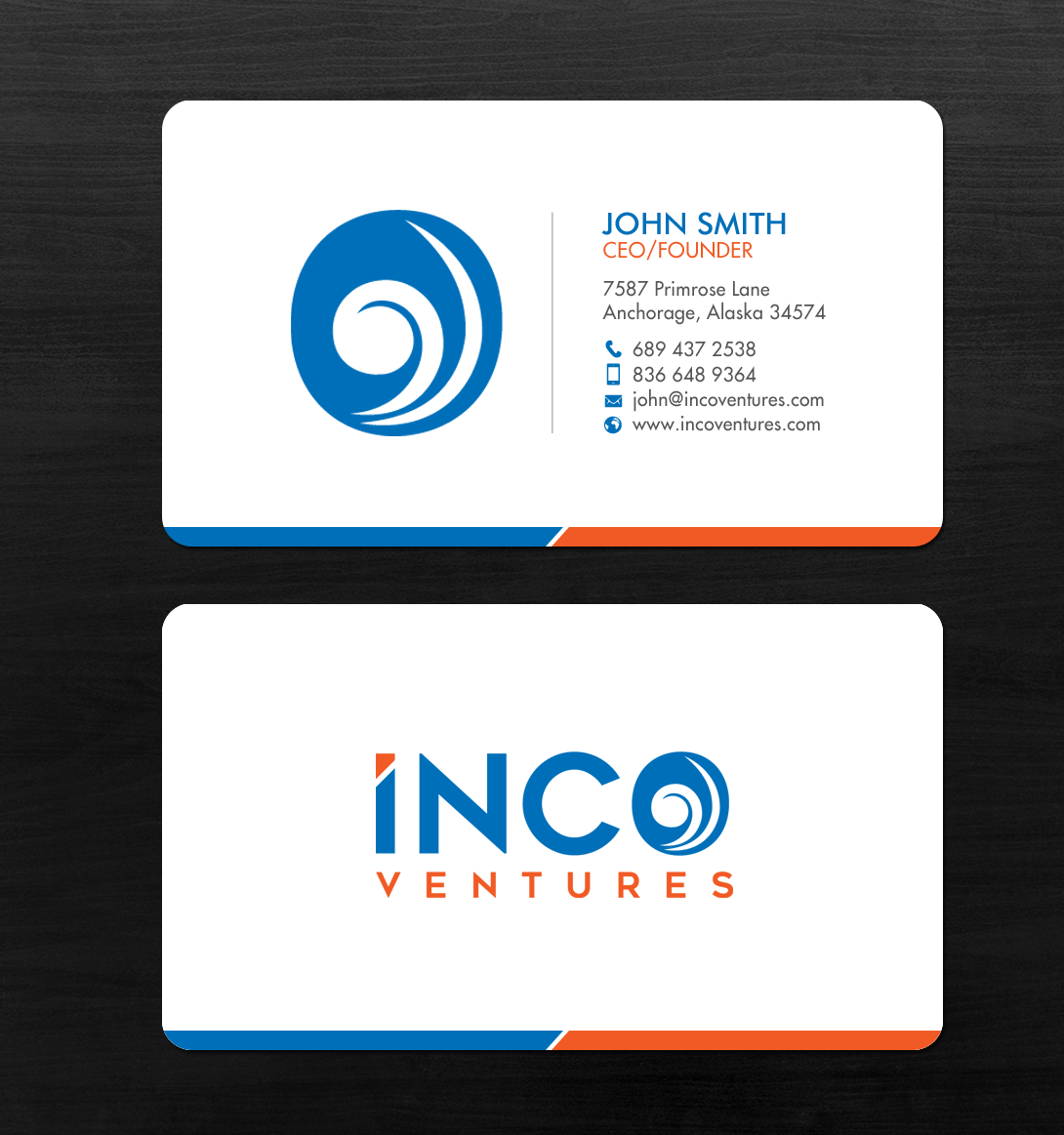 Visitenkarten-Design von chandrayaan.creative für INCO Ventures | Design #20280973