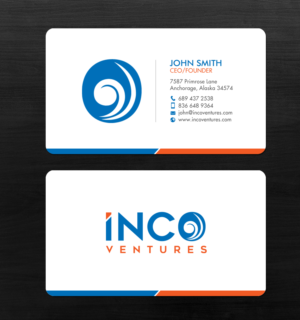 Visitenkarten-Design von chandrayaan.creative für INCO Ventures | Design: #20280973