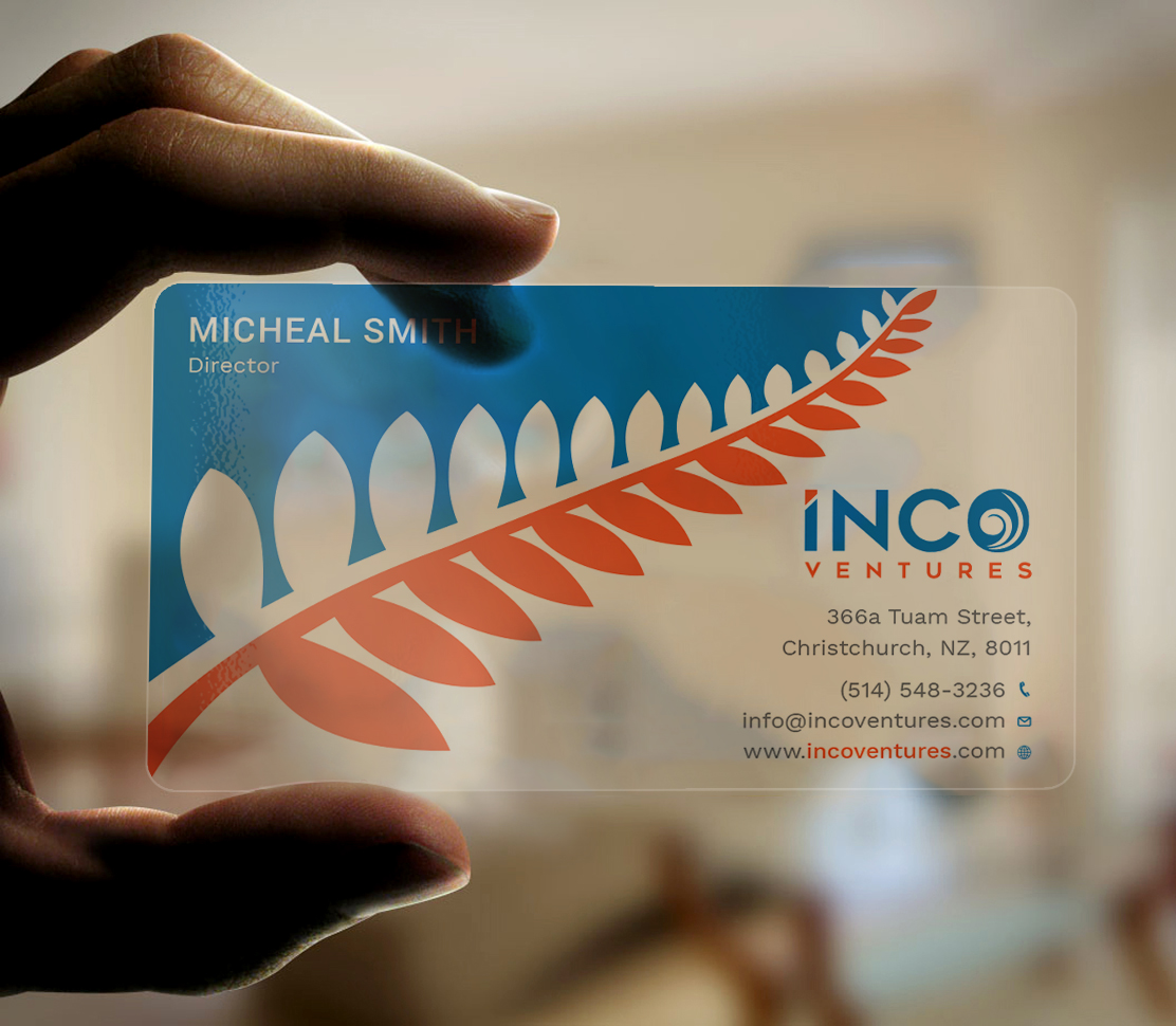 Design de Carte de Visite par Tripti Ranjan Gain pour INCO Ventures | Design #20277505