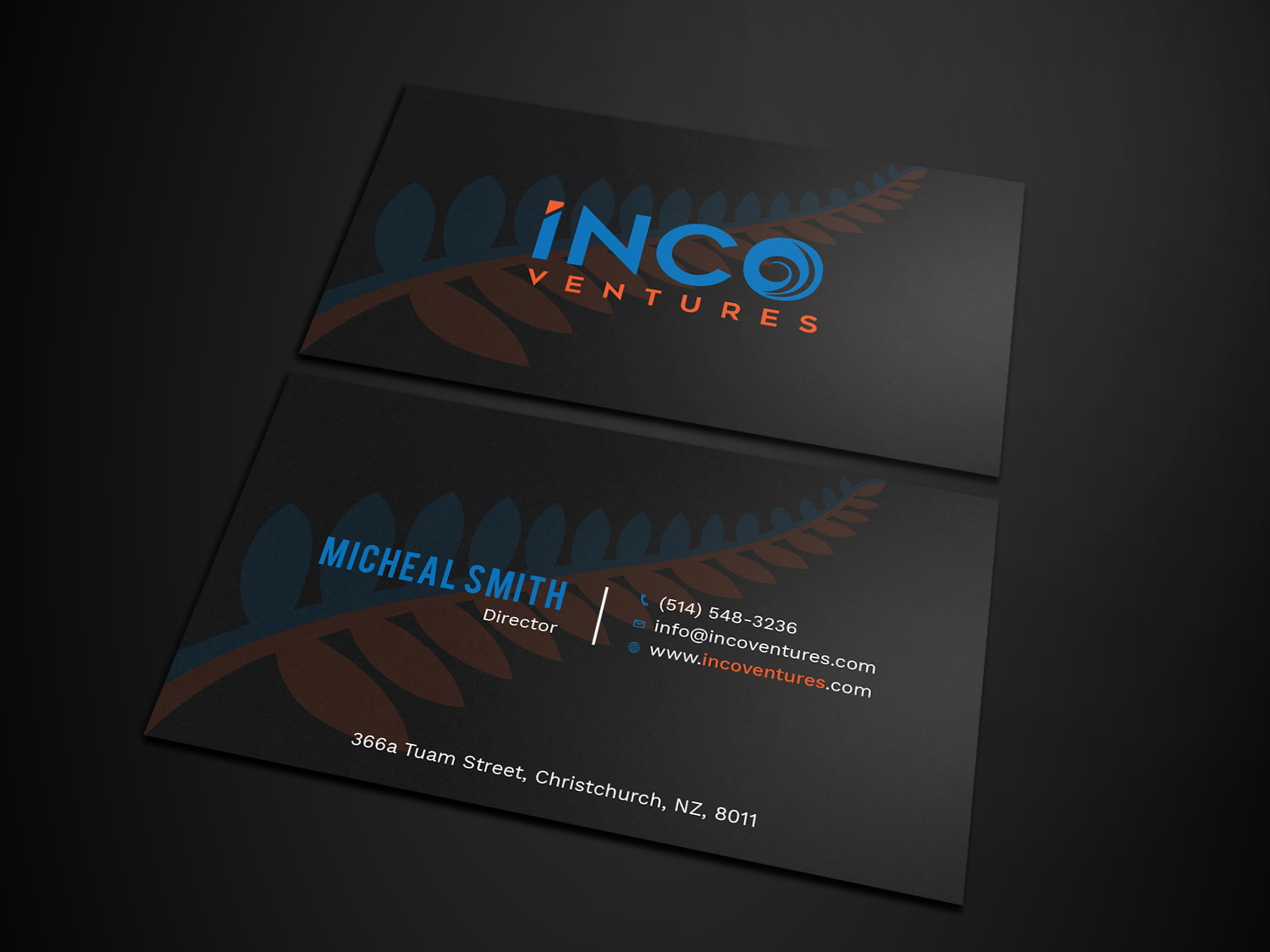Business Card Design by Tripti Ranjan Gain for INCO Ventures | Design #20279487