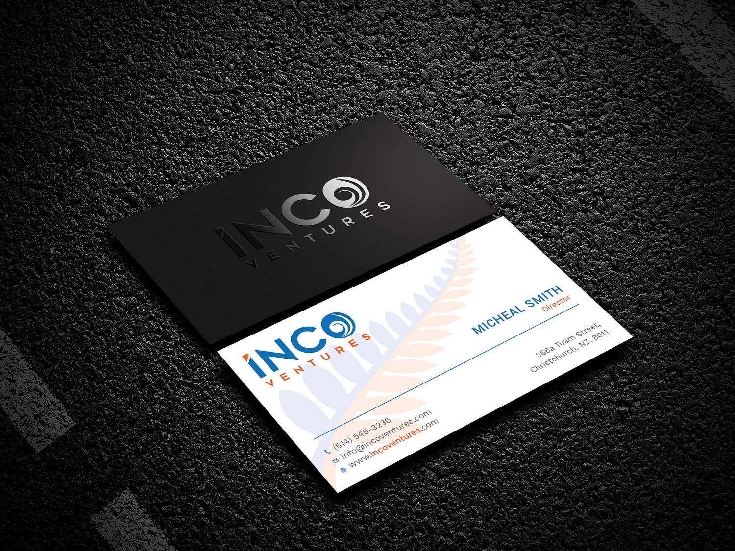 Design de Carte de Visite par Tripti Ranjan Gain pour INCO Ventures | Design #20279508