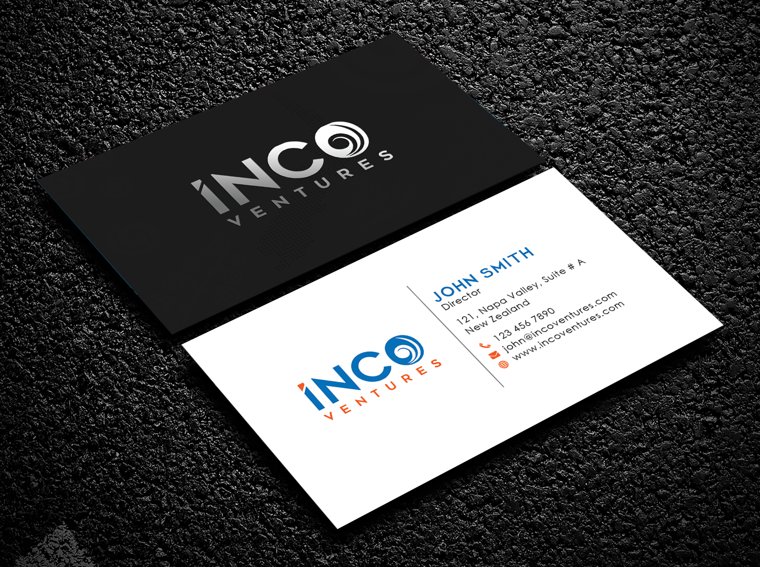 Visitenkarten-Design von Bold Pixels für INCO Ventures | Design #20289390