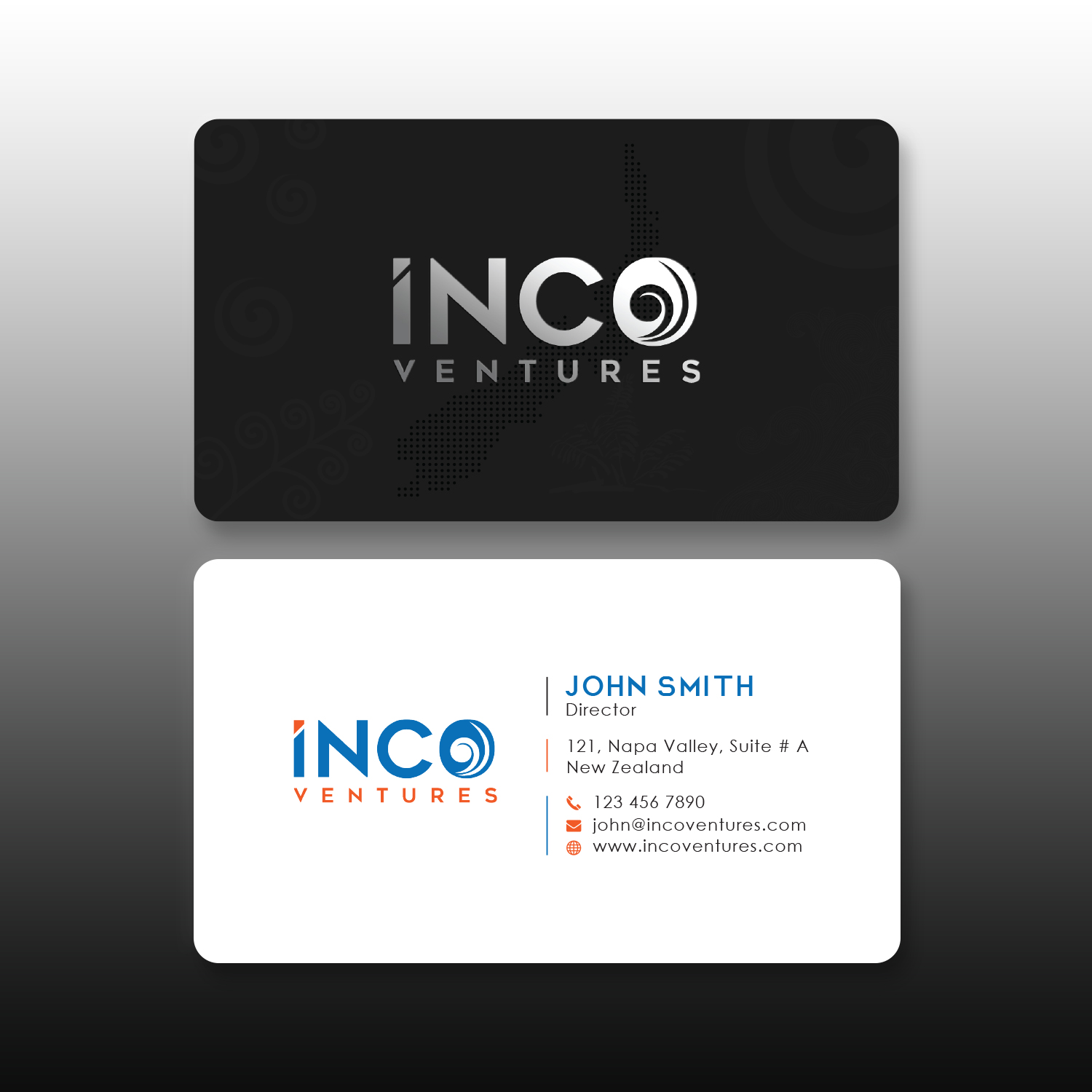 Design de Carte de Visite par Bold Pixels pour INCO Ventures | Design #20289582