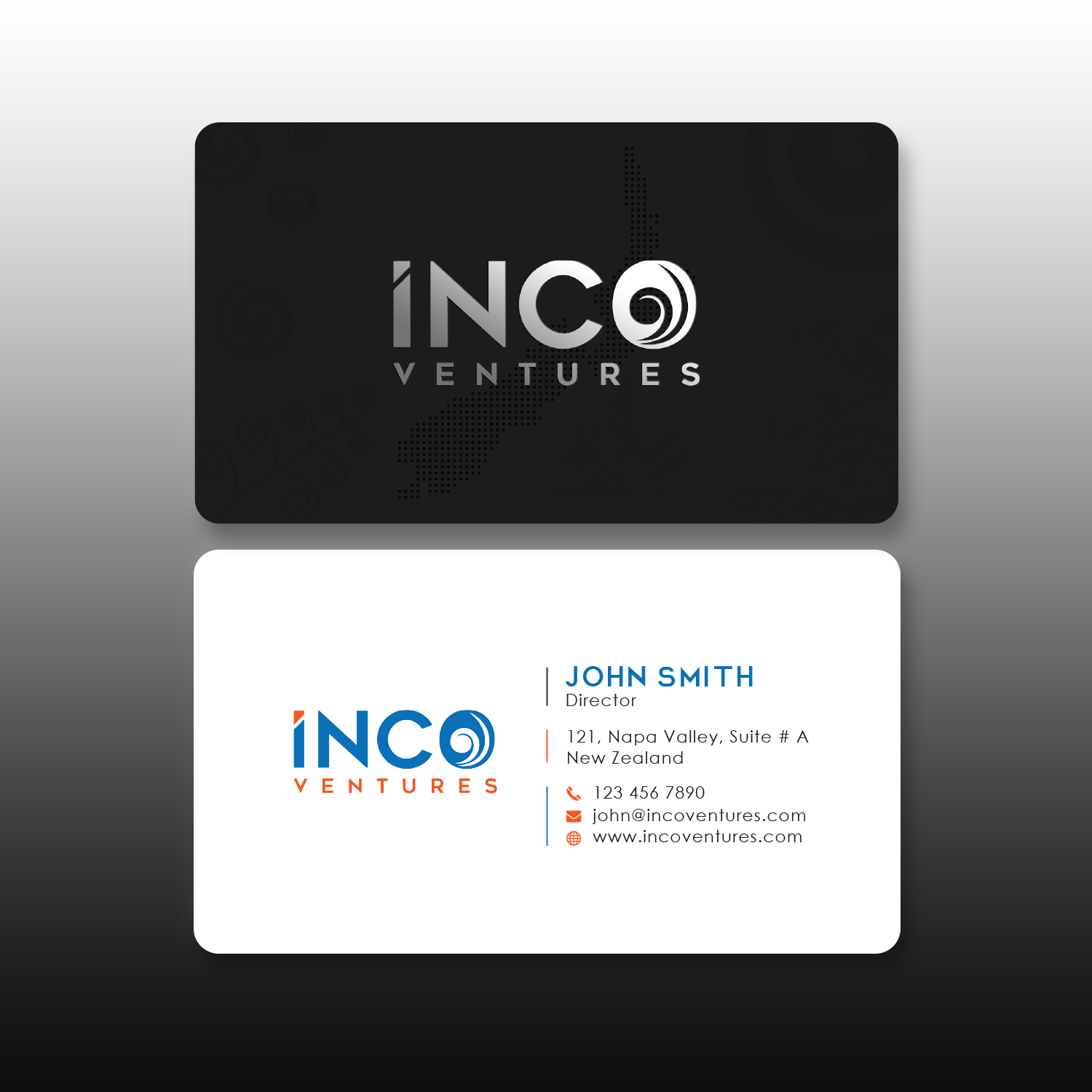Business Card Design by Bold Pixels for INCO Ventures | Design #20289609