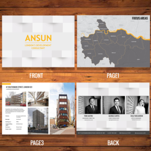 Broschüren-Design von debdesign für ANSUN Property | Design: #20279314