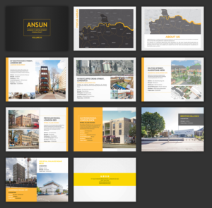 Broschüren-Design von SAI DESIGNS für ANSUN Property | Design: #20331304