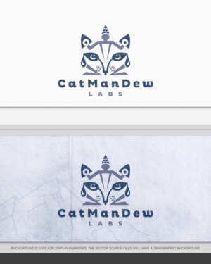 The name of the company is called Catmandew Labs | Logo Design by AD-X