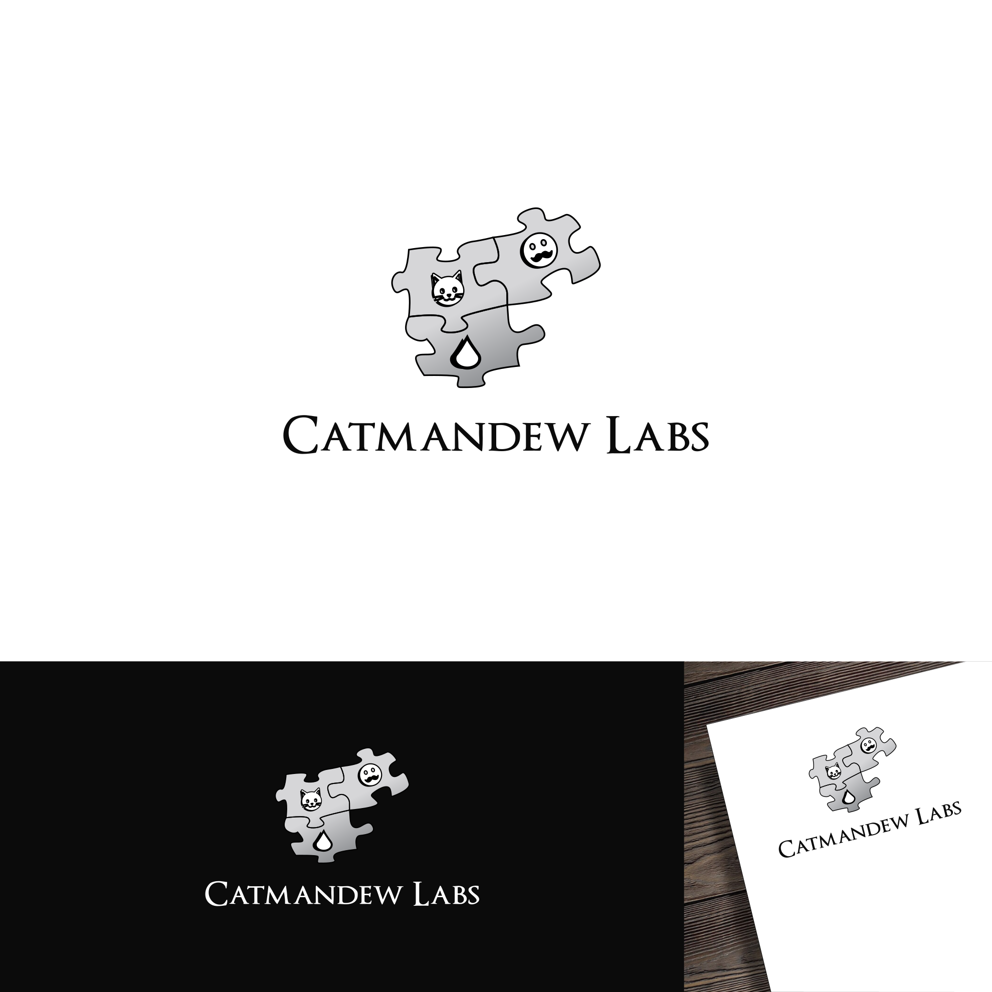 Logo Design by zatsukiki for Catmandew Labs | Design #20464166