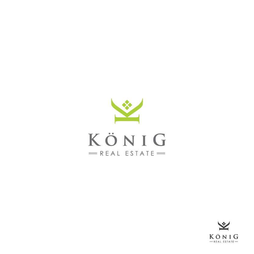 Logo Design by WhiteBricks for König Real Estate GmbH  | Design #20306243