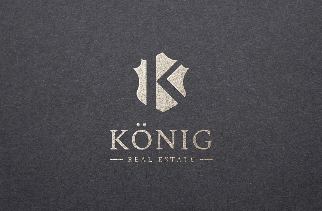 Logo Design by GLDesigns for König Real Estate GmbH  | Design #20294421