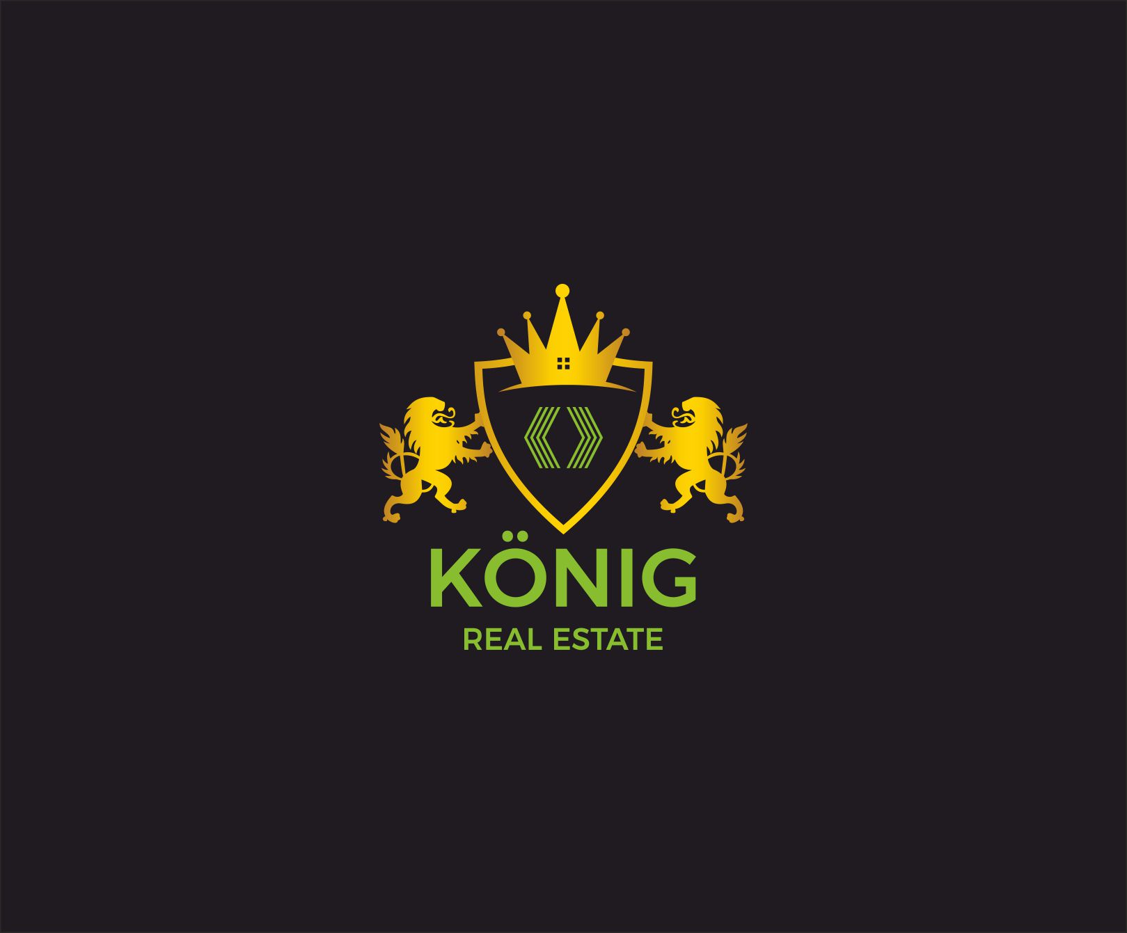 Logo Design by Prakash_arts for König Real Estate GmbH  | Design #20302735
