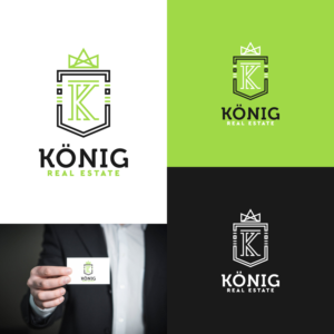Logo Design by zatsukiki for König Real Estate GmbH  | Design: #20321734