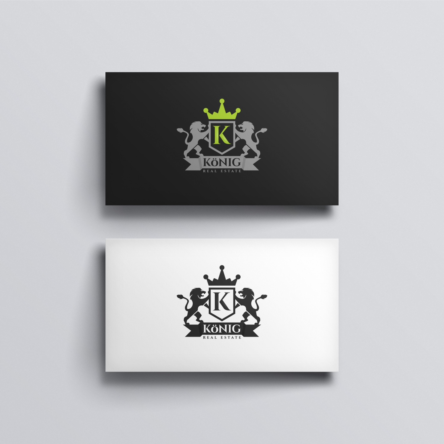 Logo-Design von aquabomb26 für König Real Estate GmbH  | Design #20296132