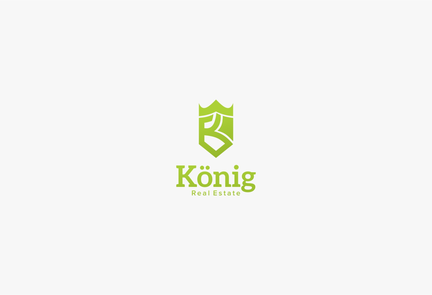 Logo Design by DyzDesign for König Real Estate GmbH  | Design #20298351