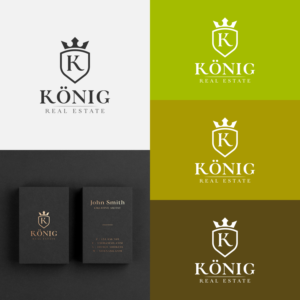 Logo Design by SlashGrid for König Real Estate GmbH  | Design: #20303277