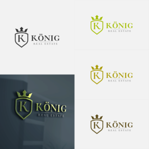 Logo Design by SlashGrid for König Real Estate GmbH  | Design: #20303332
